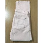 7 For All Mankind Women’s Stretchy Distressed Skinny Jeans Light Pink Size 24 Photo 2