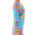 Lilly Pulitzer Fairfield Blue Summer Haze Engineered Tunic Dress Sz.S Photo 1
