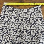 Boden Wool Blend Mini Skirt Women's 10R Gray Cream Floral Pleated Front Lined Size 10 Photo 8