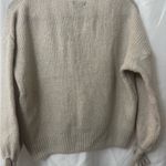 Luxe GG  Soft Cream Knit Sweater Photo 4