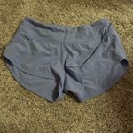 Lululemon Light Blue Speed Up Shorts Photo 1