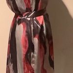 DKNY Multicolored Sleeveless Halter Dress Photo 3