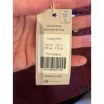 Boden Shirt Women 6 Burgundy Lace Neck Corduroy Button Down NWT Preppy Career Purple Photo 7