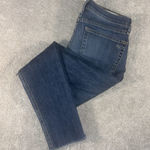 Rag and Bone Jeans Womens 24 Dre Capri Ankle Medium Wash Denim Cropped Distress Photo 0