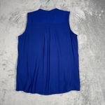 Banana Republic  Shirt Womens XS Royal Blue‎ Office Preppy Professional Colorful Photo 2