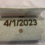 PRETTY ROBES Custom Hand Beaded Clutch Bridal Wedding Bride Bag White Size OS Photo 2