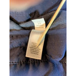 Athleta Linen Beachside Bali Shorts Women's 8Blue Faded Camo 3" 211109 Pull On Photo 5