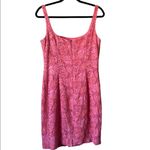 Carmen Marc Valvo Carmen Marc Volvo pink beaded lace dress Photo 1