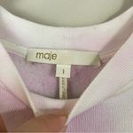 Maje  Logo Pink Tye Tie Dyed Sweatshirt Size 1/S Photo 4
