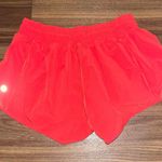 Lululemon Red Hotty Hot Shorts 2.5 Photo 3