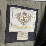 Laura Winston Petite Vintage Black Trench Coat Size 5/6 Petite Jacket Photo 3