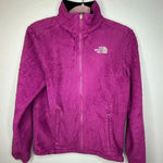 The North Face  Full Zip Fleece Jacket Size Small Fushia Outdoors Hiking Warm Photo 0