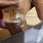 Taos Carousel Blue Leather Wedge Comfort Sandals Size 38 / US 8 Photo 5