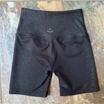 Beyond Yoga  Black Twinkle High Waist Biker Shorts Women’s Size XS Photo 1