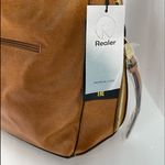 Realer Faux Brown Leather with Tassel Hobo Bags Photo 10