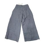 Flannel Brand Lightweight Organic Quiet Luxury Lined Wide Leg Slate Gray Pants 2 Photo 13