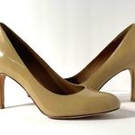 Corso Como del Beige Leather Patent Pump Size 8.5 Photo 0