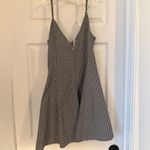 The Vintage Shop Black and White Checkered Mini Dress Photo 2