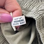 Aerie  Loose Fit‎ Jogger Khaki Pants size Medium Green Elastic Waist Lightweight Photo 9