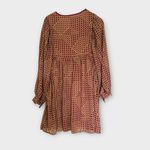 Mango MNG by  Printed Long Sleeve Mini Dress – Size L (NWT) Photo 7