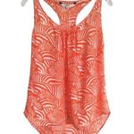 Trina Turk  Women’s Halter Silk Top size M Orange Photo 0