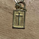 Gold Cross Pendant Paperclip Chain Necklace ~NEW~ Photo 6