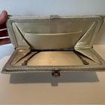 Vintage After Five Silver Metallic Evening Bag Purse Clutch Mother Photo 5