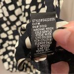 AB Studio Cute vintage 90’s breezy cotton tie collar high neck sleeveless blouse  Photo 6