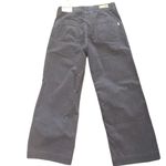 AG Adriano Goldschmied AG Jeans Saige Wide Leg Crop 27 NWT Grey Ember Corduroy Pants Streetwear Photo 1