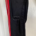 BLANK NYC The Rivington Black High-Rise Zippered Leg Jeans Tuxedo Stripe Size 25 Photo 6