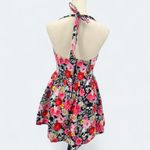 Hot Topic Hell Bunny Floral Skull Halter Pinup Halter Mini Dress Size Large Halloween Photo 6