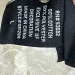 Liv Los Angeles L Sheer Embroidered Robe/Cover up duster long kimono FLAWED White Size L Photo 6