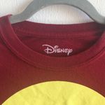 Disney  Crop Top Lion King Hakuna Matata Raw Hem Long Sleeves Sweatshirt Sz M GUC Photo 5