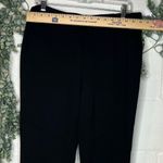 Eileen Fisher | women black straight leg pants with zippers at ankles Photo 7