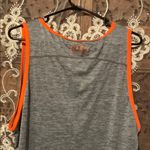 Under Armour  Heather Gray Tank with Orange‎ Trim Photo 4