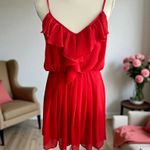 BCBGeneration Orange Ruffle Sundress Size S NEW New without tags Photo 1