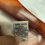 Lord & Taylor Small 100% Cashmere Sweater Top Pink Blush Coquette Cottage FLAWS Photo 5