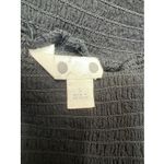 Three Dots ‎ Women's Black Pull On Crinkle Pants High Waist Beach Minimalist Photo 4