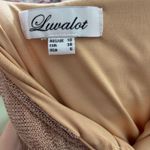 Luvalot Gold/Rose Gold Dress Photo 4
