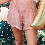 Honey Punch Lace Plunge Romper Photo 0