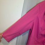 Jessica London  Pink Ruffle Button Front Blazer Jacket 26 Photo 2