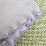 SheIn Cropped Lacey purple top Photo 2