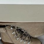 Style & Co . Maariah Faux Suede Lace Up Ankle Boots in Beige Size 6M MSRP $90 Photo 14