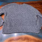 American Eagle  Outfitters Gray oversized crewneck medium chenille soft Photo 3