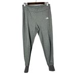 The North Face Gray Full Length Fleece Lined Knit Jogger M Photo 1