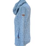 Roxy Women's Hooded Full Zip Fleece Jacket Blue Size M Casual Long Sleeve Photo 4