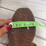 Kork-Ease KORKS Wendy Taupe Rust Fur Suede Combo Fabric Platform Sandals 9 Photo 7