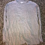 Shrinking Violet High low gray sweater Photo 0