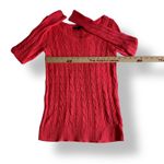 American Eagle  Outfitters Pink‎ Cable Knit Sweater Size XS Casual, Fall Photo 2