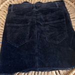Vestique Black Fringe Jean Skirt Photo 1